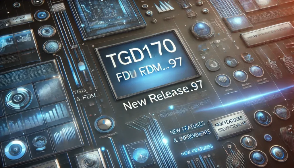 Software TGD170.FDM.97 New Release: Transforming the Digital Landscape