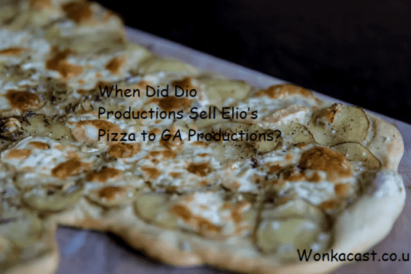 When Did Dio Productions Sell Elio’s Pizza to GA Productions?