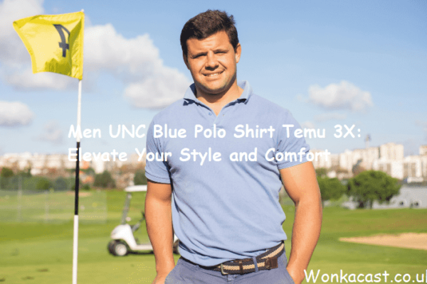 Men UNC Blue Polo Shirt Temu 3X: Elevate Your Style and Comfort